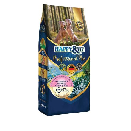 Happy&Fit Professional Plus Puppy&Junior Sensitive Salmon&Rice 18kg