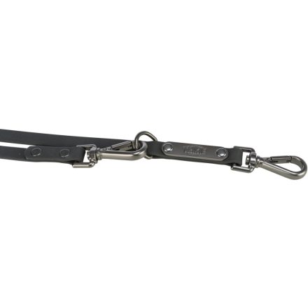 Trixie 1971301 CityStyle Adjustable Lead - állítható póráz (PVC bevonattal) kutyák részére L-XL (2m/20mm), fekete