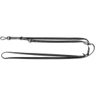 Trixie 1971301 CityStyle Adjustable Lead - állítható póráz (PVC bevonattal) kutyák részére L-XL (2m/20mm), fekete