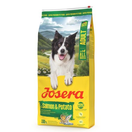 Josera Salmon&Potato gabonamentes kutyatáp lazaccal és burgonyával felnőtt kutyának 12,5kg 