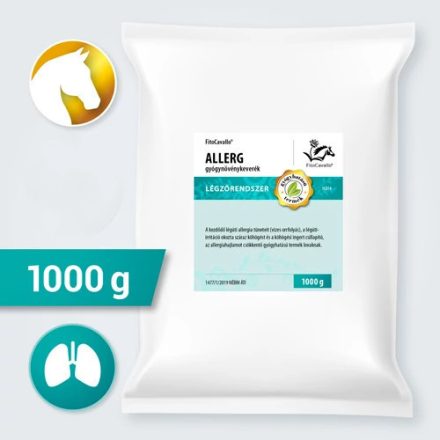 FitoCavallo ALLERG gyógynövénykeverék kezdődő légúti allergia esetén lovaknak 1000g