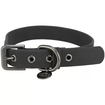 Trixie 1971901 Citystyle Collar - PVC nyakörv -fekete- kutyák részére (XS-S: 25-32cm/20mm)