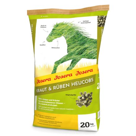 Josera Kraut & Rüben Heucobs 100% fűfélék müzli (száraztáp) lovaknak 20kg 
