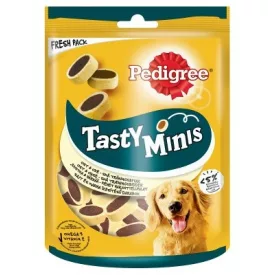   Pedigree Tasty Minis Cheesy Bites - jutalomfalat kutyák részére 140g