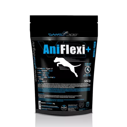 Aniflexi+ csúcs ízületvédő, porcerősítő kutyáknak - gazdaságos utántöltő tasak 550g