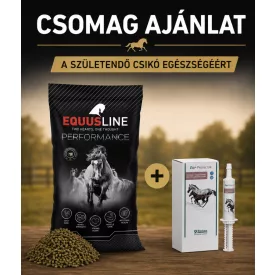   Equusline A születendő csikó egészségéért (Super pellet + EQI® Protector kolosztrum paszta)