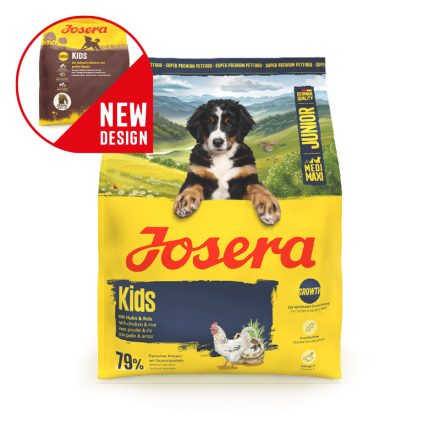 Josera Kids Junior kutyatáp közepes és nagytestű kölyökkutyának 5x900g