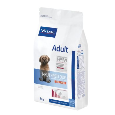 Virbac HPM Adult Neutered Dog Small & Toy száraz eledel 1,5kg