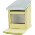 Trixie 59607 Feeding station for squirrels - etető mókusok részére (fenyőfa/fém) 12x18x24cm