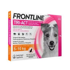 Frontline Tri-Act spot on  S  5-10kg  1ampulla