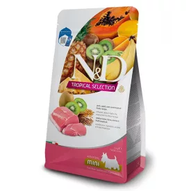   N&D Dog Tropical Selection Adult Mini sertés, tönkölybúza, zab, trópusi gyümölcsök száraztáp kutyának 1,5kg