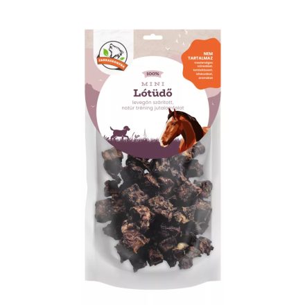 Farkaskonyha Mini Lótüdő kockák jutalomfalat kutyáknak 250g