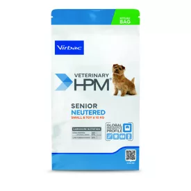   Virbac HPM Senior Neutered Dog Small & Toy Dental száraz eledel 1,5kg