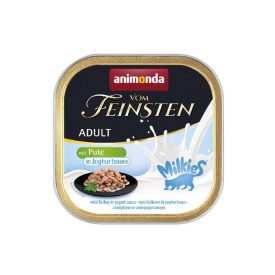   Animonda Vom Feinsten Adult Milkies 100g Pulyka joghurtos mártásban (83040)