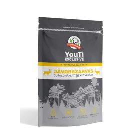   Farkaskonyha YouTi Exclusive Fagyasztva szárított Jávorszarvas jutalomfalat kutyának 50g