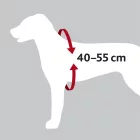 Trixie 12855 Car Harness Comfort - biztonsági hám autóba -fekete - (S-M) kutyák részére (40-55cm/17mm)