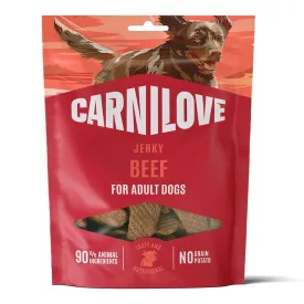   Carnilove Meat Jerky Snack Beef with Beef Muscle Fillet - marha filé- jutalomfalat kutyák részére 100g