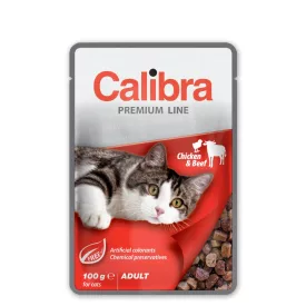 Calibra Cat Premium Line Adult Chicken and Beef 100g