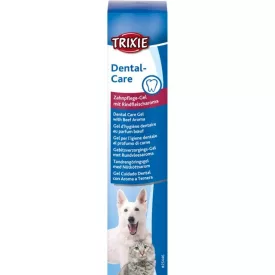   Trixie 25446 Dental Care Gel with Beef Aroma - fogápoló gél marhás ízesítéssel kutyák és macskák részére 100g