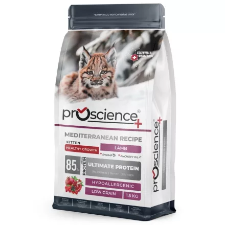 ProScience Kitten Lamb hipoallergén bárányos száraztáp kölyök macskának 1,5kg