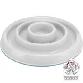   Trixie 25029 Slow Feeding Plastic Bowl-evést lassító tál kutyák részére (0,45l/23cm)