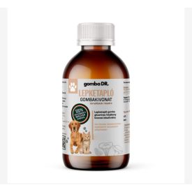   gomba Dr. LEPKETAPLÓ folyékony gombakivonat kutyák és macskák részére 100ml