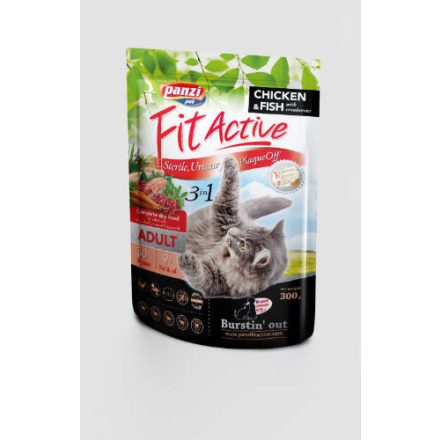 FitActive Cat 3in1 Adult száraz eledel 300g