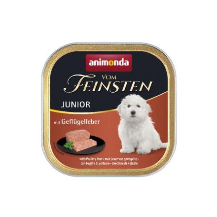 Animonda Vom Feinsten Junior 150g baromfimáj  alutálkás (82976)