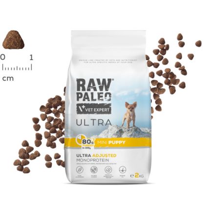 Raw Paleo Ultra Turkey Mini Puppy száraztáp kutyának 750g