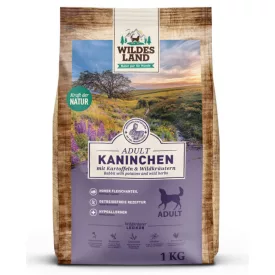   Wildes Land Száraztáp nyúlhússal és burgonyával kutyáknak 1kg