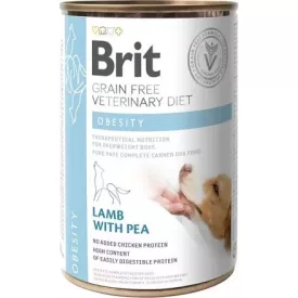   Brit GF Veterinary Diets Dog Can Obesity konzerv kutyáknak 400g
