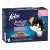 Felix Fantastic junior in jelly - marha,csirke,lazac,szardínia aszpikban (12x85g)