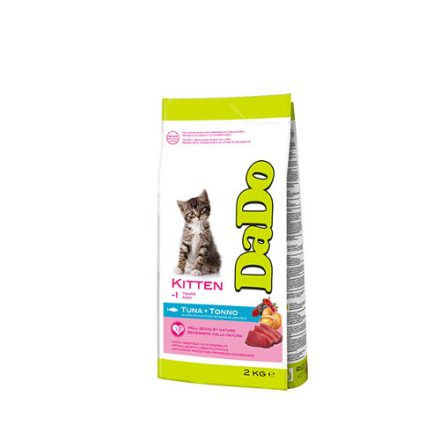 DaDo Cat Kitten tonhalas száraz macskaeledel bogyós gyümölcsökkel 2kg