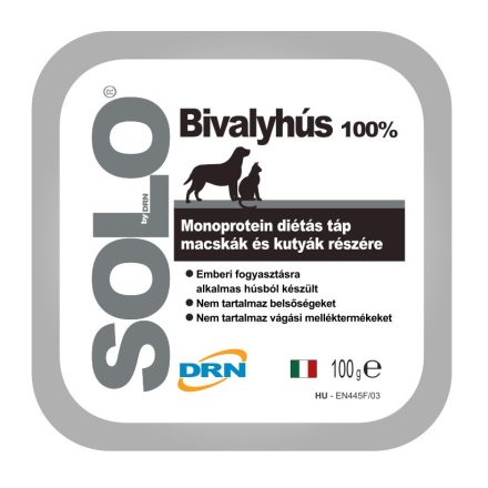 Solo Hypoallergen pástétom bivalyhús 300g