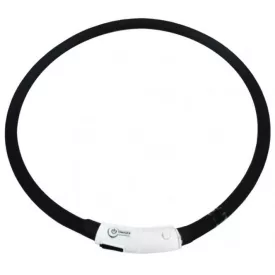 PET EXPERT Szilikon világító nyakörv USB 1,0x70cm