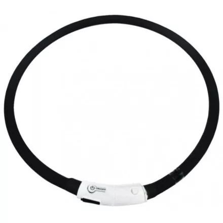 PET EXPERT Szilikon világító nyakörv USB 1,0x70cm