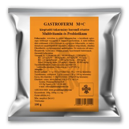 Gastroferm M+C por 100g baromfi részére lejárat közeli