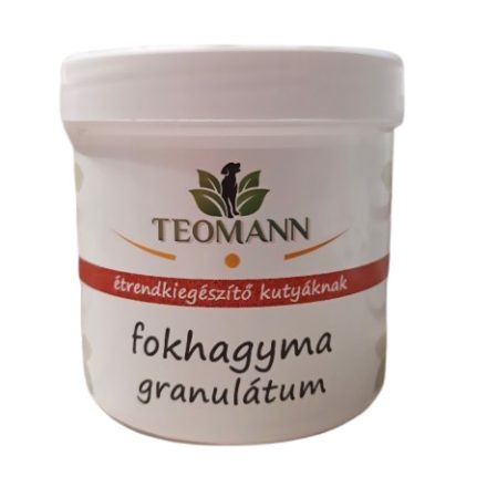 Teomann Fokhagymapor kutyának 150g lejárat közeli