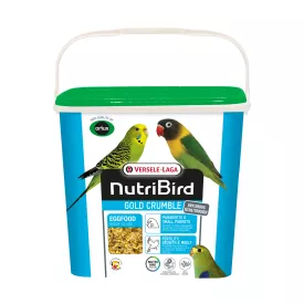   Versele-Laga NutriBird Gold Crumble Parakeets & Small parrots lágyeleség hullámos papagájoknak 4kg (422375)