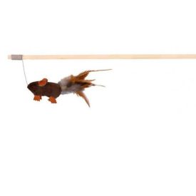   Trixie 45801 Playing Rod - macskapeca (plüss/tollas egeres) 50cm