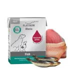 PLATINUM MENU Fish-nedves kutyatáp felnőtt kutyának hal 12x375g
