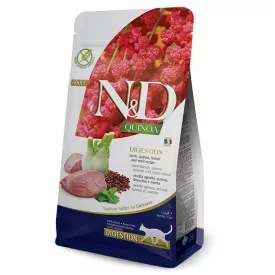   N&D Cat Quinoa Adult Digestion Lamb (bárány) száraz macskaeledel 300g