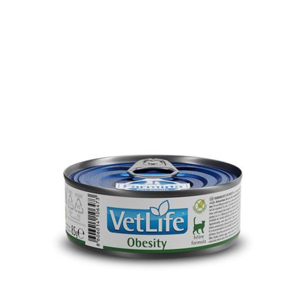 Vet Life Cat Obesity konzerv 85g lejárat közeli