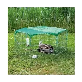   Trixie 6253 Outdoor Run with Protective Net - fém kisállatkifutó 6db/63x58cm