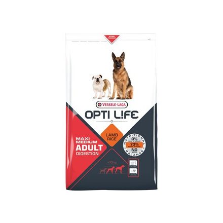 Versele-Laga Opti Life Adult Digestion Medium & Maxi 12,5kg (431133)