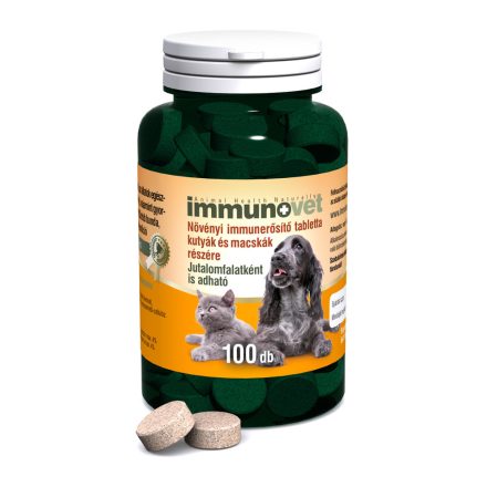 Immunovet Pets tabletta 100db (5999505010964)