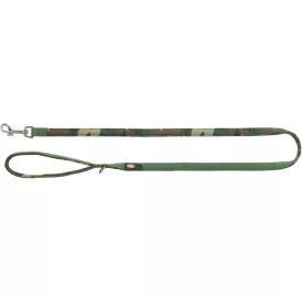   Trixie 1987323 Premium Lead with Neoprene Padding - neoprén béléses terepmintás póráz kutyák részére (L-XL) 1m/25mm
