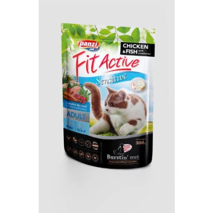 FitActive Cat Sensitive Adult száraz eledel 300g