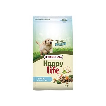 Versele- Laga Happy Life Junior Chicken kutyának 10kg (431040)