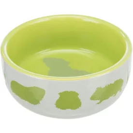   Trixie 60732 Ceramic Bowl színes kerámia tál tengerimalacok részére (250ml /Ø11cm)